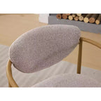 Chaise de salle à manger moderne, chaise d'appoint rembourrée en tissu avec cadre en métal pour salon, chambre, salle à manger, bureau à domicile