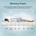 Matelas en mousse à mémoire de forme jumeau 8 po en boîte