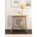 Console en bois 32x16x30 Naturel