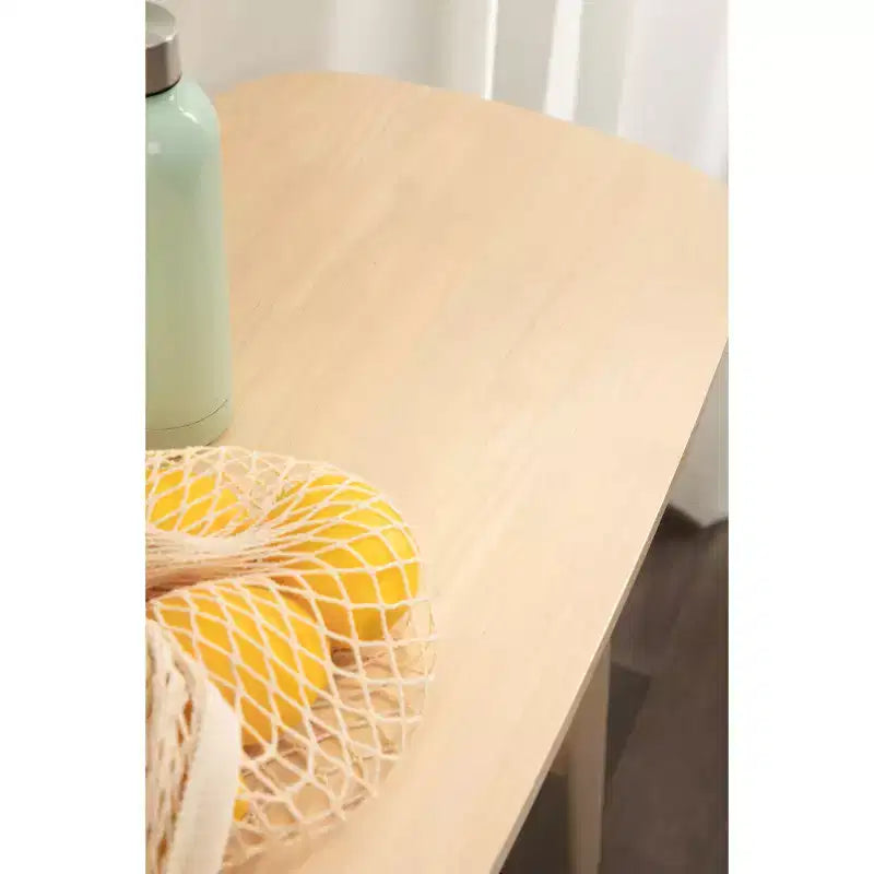 Console en bois 32x16x30 Naturel