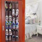 Range-chaussures de porte à 24 poches