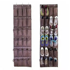 Range-chaussures de porte à 24 poches