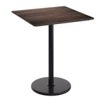 Flash Furniture Acadia Tabletop with TopGuard HPL Technology and Bar Height Base