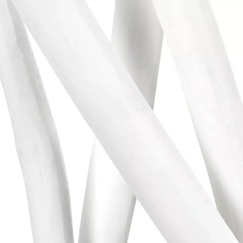 Paravent simple en branches de teck fait main style Bohème Côtier 99cm L x 173cm H