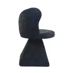 Chaise de Coiffeuse Élégante avec Dossier Papillon Chaise Moderne pour Chambre Tabouret de Maquillage Pivotant Fauteuil d'Appoint