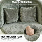 Chaise de Coiffeuse Élégante avec Dossier Papillon Chaise Moderne pour Chambre Tabouret de Maquillage Pivotant Fauteuil d'Appoint