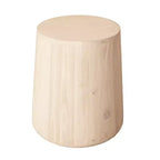HomeRoots 18 Natural Solid Wood Round End Table